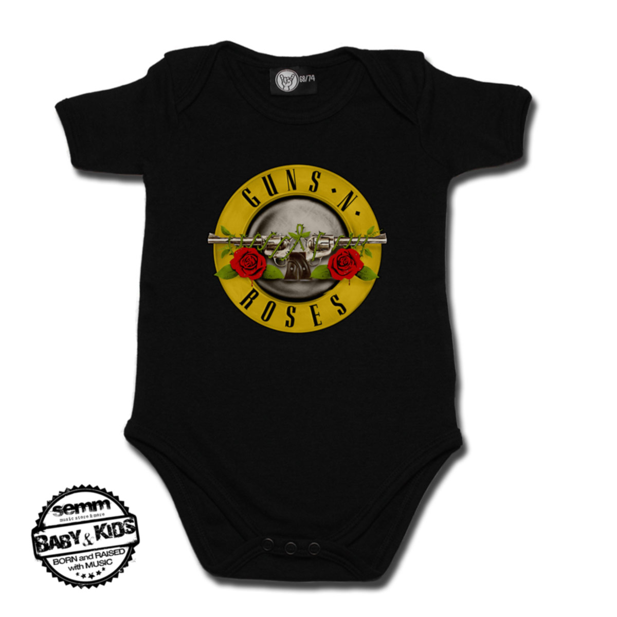 GUNS N ROSES Body Neonato 0-12 mesi