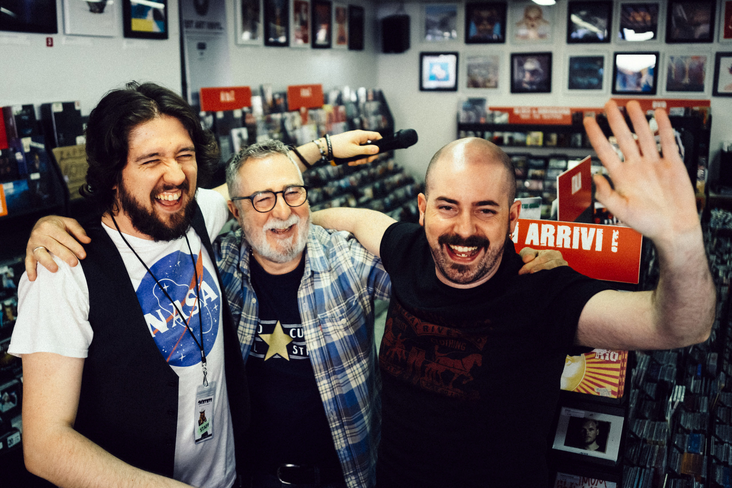 Semm store staff Riccardo Marco e Carlo