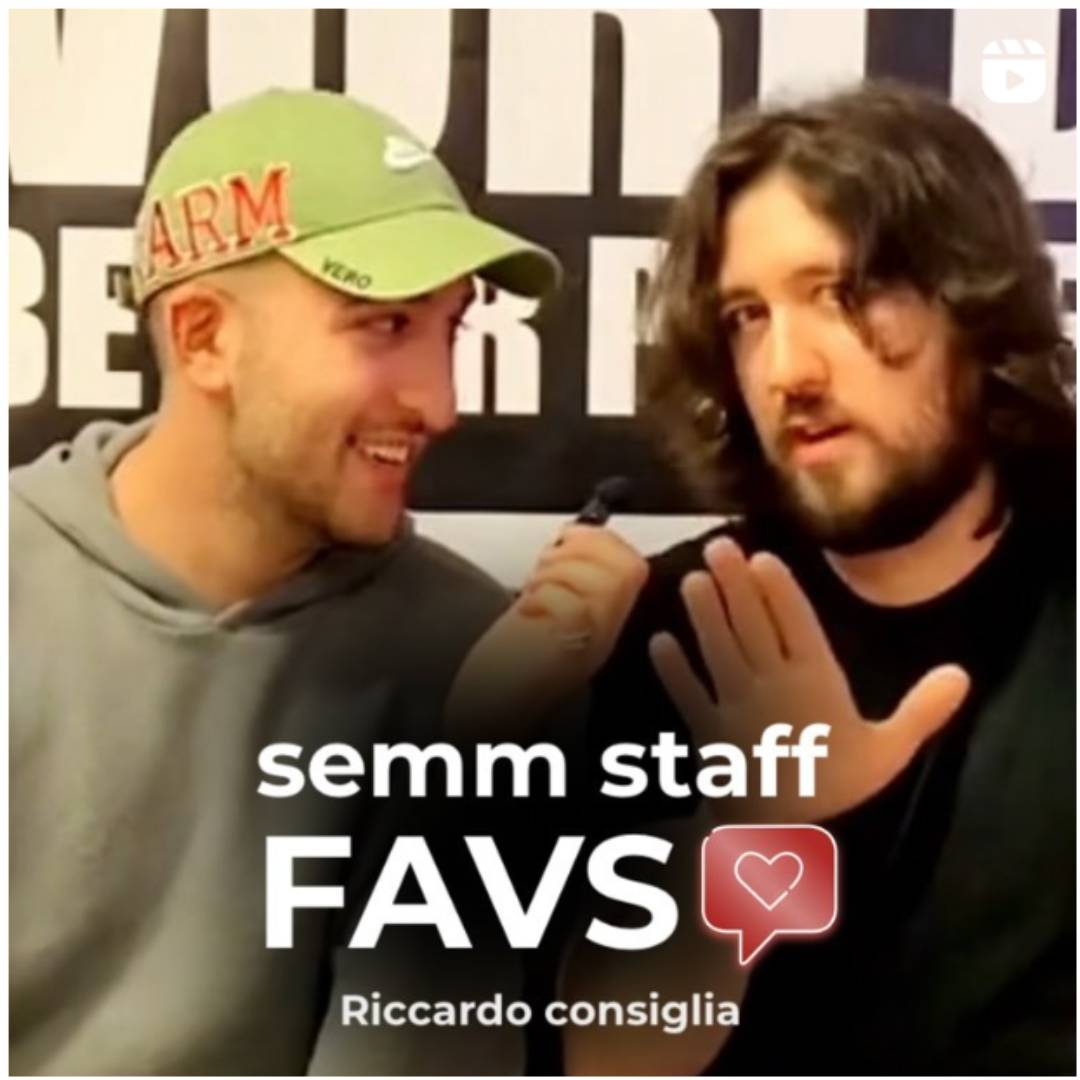 semm staff favs riccardo consiglia av