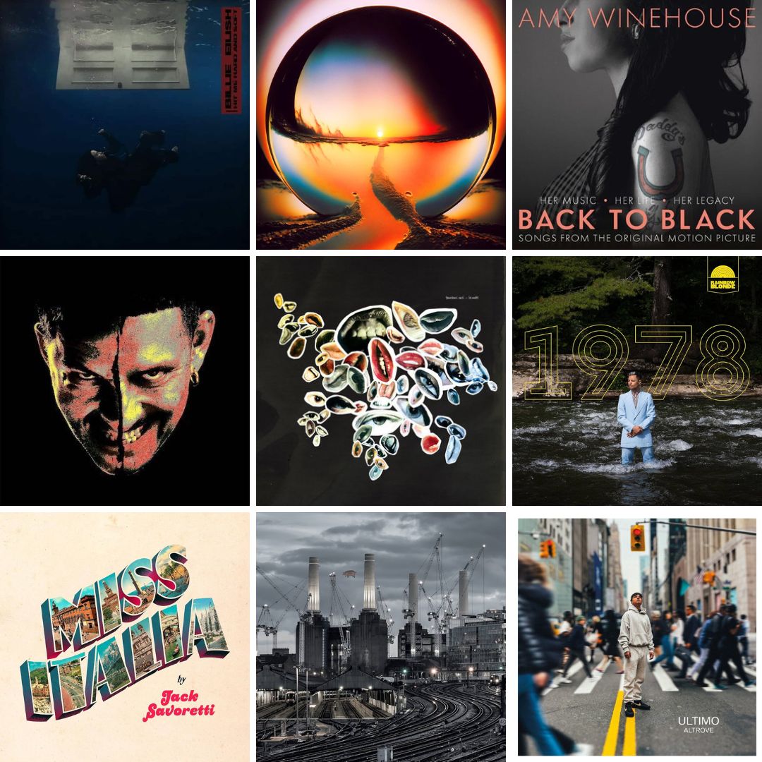 BILLIE EILISH, CAGE THE ELEPHANT, AMY WINEHOUSE, SALMO & NOYZ NARCOS, TAMBURI NERI, JOSE’, JACK SAVORETTI, PINK FLOYD, ULTIMO